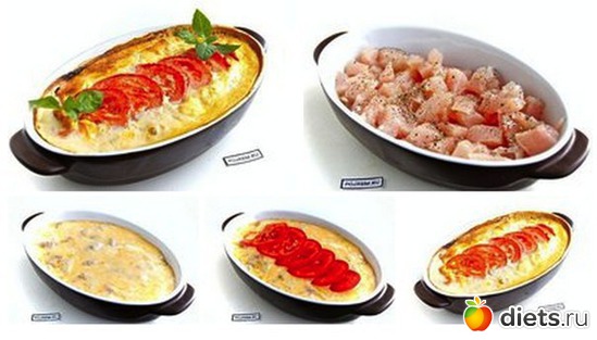 Нежная запеканка из куриного филе. Сытно, вкусно и просто! Попробуйте обязательно., альбом: Вкусняшки ПП