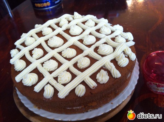 Медовый тортик с кремом, альбом: Я готовлю.