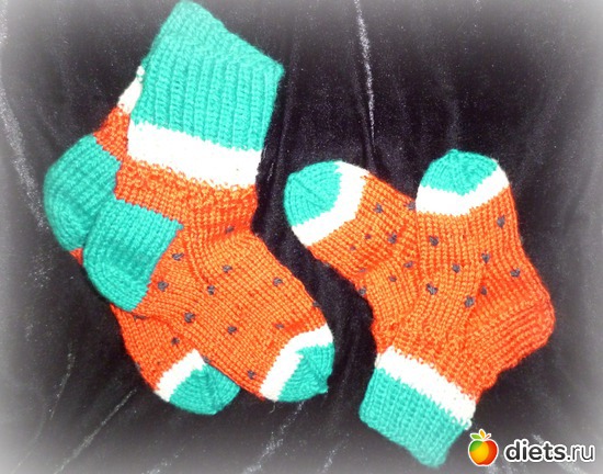 Носочки "арбузики", альбом: ХобЮшки- вытворялки