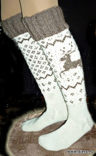 Гольфы с оленями., альбом: ХобЮшки- вытворялки