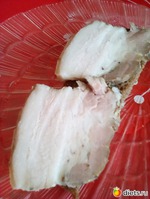 Грудинка свиная ( можно так приготовить и куриную грудку, и любое мясо) в специях в пароварке-способ приготовления