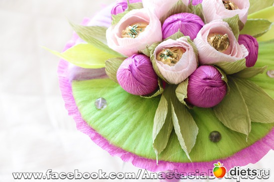 48 фото: Моих рук дело: конфетные букеты.