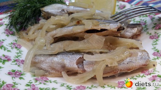 Мойва на луковой подушке - вкусная и полезная, альбом: мои вкусняшки-2