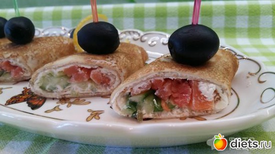 Блинные роллы, альбом: мои вкусняшки-2