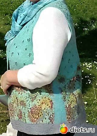 Жилет "Бирюза"