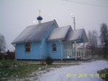 Сельская часовня и первый снег