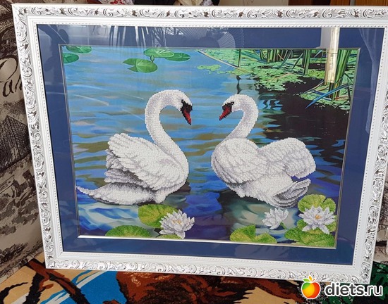 А эту красоту я вышила на день рождение сестре, альбом: Просто для души