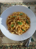Джирандоле с овощами