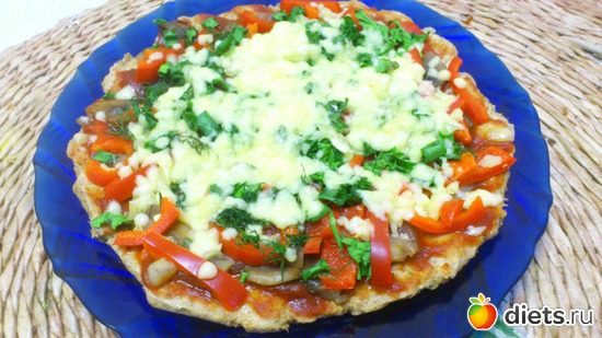 Пицца на курогруди, альбом: Рецепты