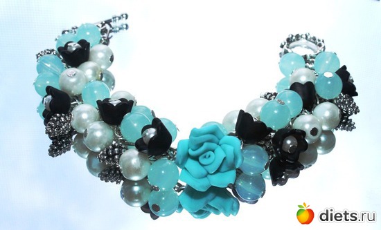 Браслет "Небесный", альбом: Немного творчества