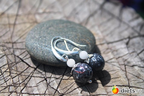 Серьги " Туман", альбом: Немного творчества