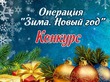 Конкурс «Операция “Зима. Новый год”» на myJane.ru