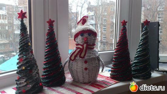 Плетение, альбом: Плетение из бумажной лозы