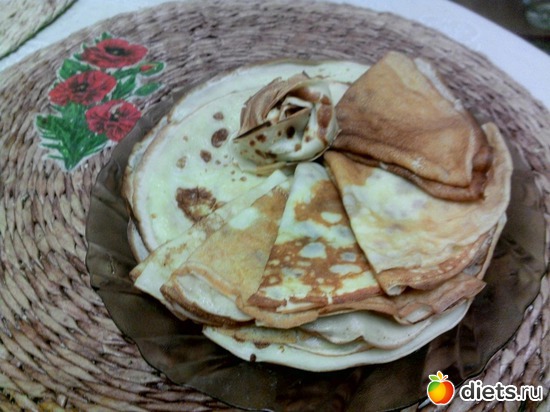 Блинчики тоненькие, альбом: Рецепты