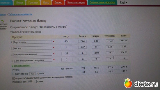 Картофель в микроволновке, альбом: Рецепты