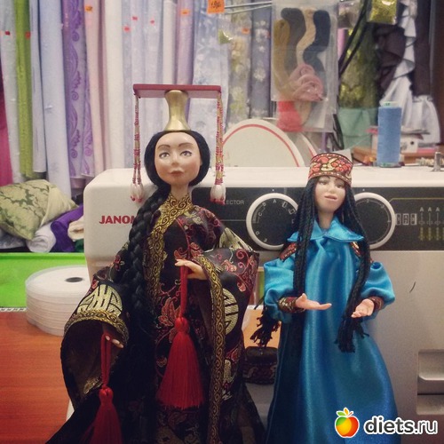 110 фото: Куклы Татьяны Сагатаевой.