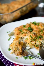 Стручковая фасоль, запеченная под хрустящей сырной корочкой. Вкусная коллекция