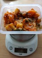 Рагу (филе куриное, картошка, фасоль, цветная капуста)