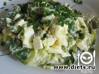 Белковый салатик к ужину!