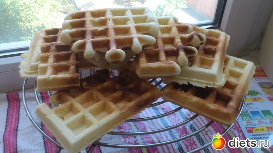 Вафли бельгийские, альбом: Рецепты