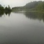 река Имбушка, перегороженная плотиной