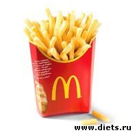 McDonalds  Картофель фри (большая порция)