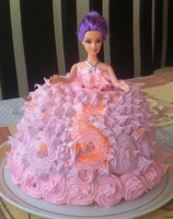 Торт на ДР доченьки + подарок.