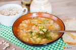 Постный суп с фасолью. Вкусная коллекция