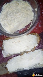 Рийет из рыбы и сыра