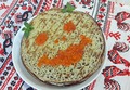 блины с икрой