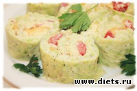 Кабачковый рулет