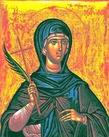 Святая мученица Матрона Солунская.