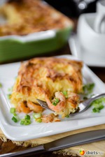 Креветки под сливочно-овощной шубкой. Вкусная коллекция