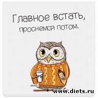 Забег по системе " Минус 60". отчёт по питанию за 06.12.2018