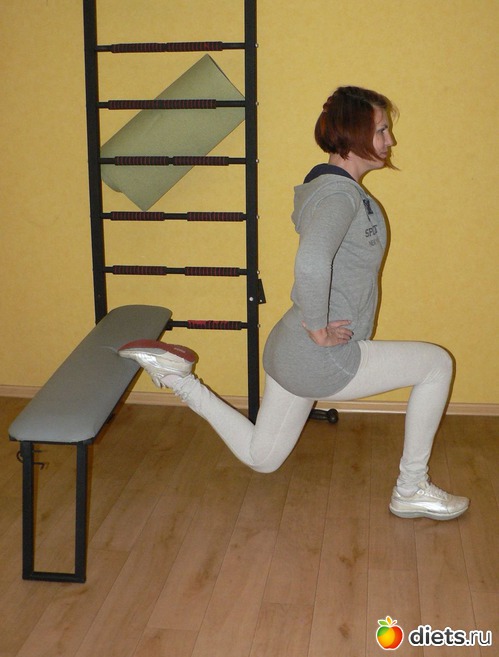 Упражнения на гимнастической скамье для похудения