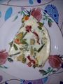 Омлет с овощами
