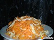 Морковь с кальмарами по -корейски.
