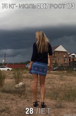 6 месяцев назад июль 2017, 74 кг, рост 173