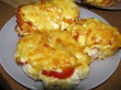 Куриные отбивные с помидорками.