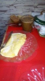 ТРЕХСЛОЙНЫЙ ОМЛЕТНЫЙ КОНВЕРТИК (С СЫРОМ-а можно и без него)