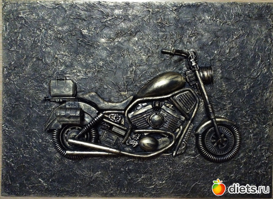 4 фото: Мотоциклы хлам-арт
