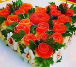 Салат"Розовый блюз