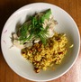 Вареная куриная грудка, рис Бириани