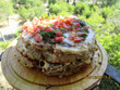 Торт кабачково-мясной.