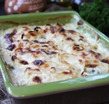Рыба, запечённая под соусом бешамель
