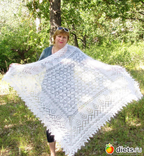 козий пух, альбом: пуховые ажурные платки и косынки