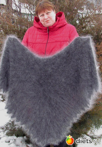 25 фото: пуховые ажурные платки и косынки