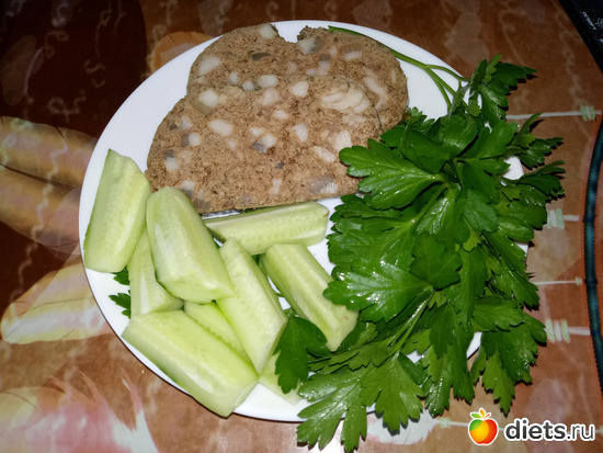 колбаса из свиной печени со шпиком, альбом: Кето-кулинария.