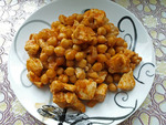 Куриная грудка с нутом
