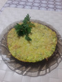Сырно-кабачковая лепешка